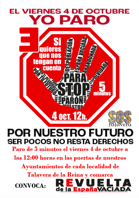 CONVOCATORIA-PARO-AYUNTAMIENTOS-REVUELTA-ESPANA-VACIADA-SOS-TALAVERA-COMARCA-PUEBLOS