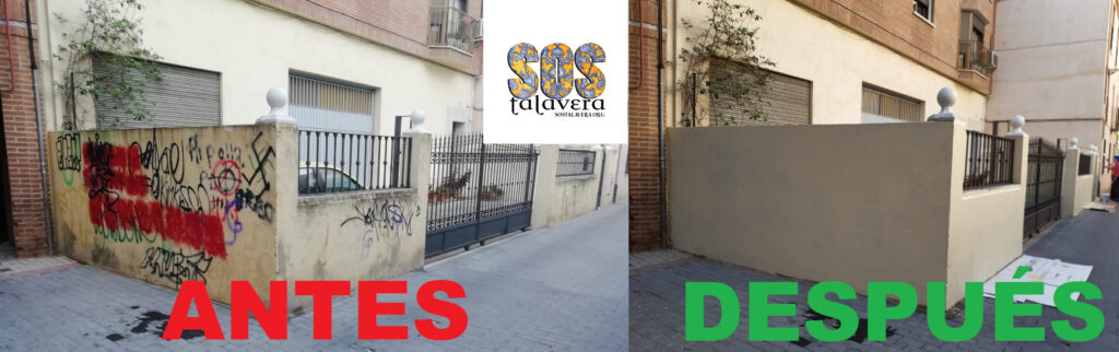 LIMPIEZA-FACHADAS-TALAVERA-PAREDES-PINTADAS-AYUNTAMIENTO-VECINOS-ASOCIACIONES-SOS-TALAVERA-COMARCA-IMAGEN-CIUDAD
