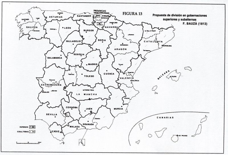 SOS-TALAVERA-COMARCA-PROVINCIA-JAVIER-BURGOS-1813-GOBERNACIONES-DISTRIBUCION-TERRITORIAL